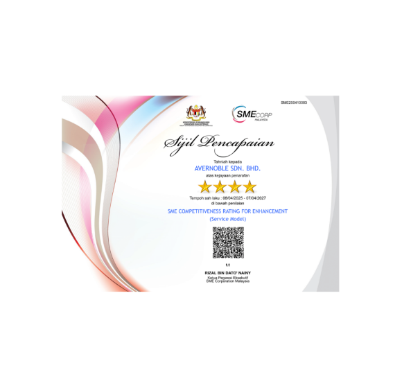 4 Star Score (SME Competitiveness Rating For Enhancement) SME Corporation Malaysia, 2025